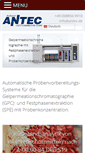 Mobile Screenshot of antec.de
